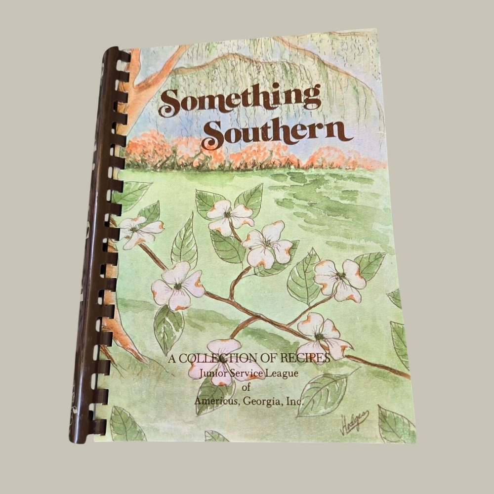 Something Southern Cookbook Americus GA 1982 Good Carter Family Favorites Spiral